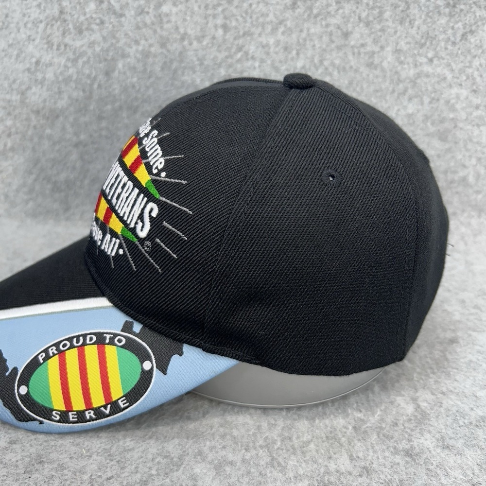 Vietnam Veterans CSI Cap Black Adjustable All Gave Some Hat - Picture 4 of 14